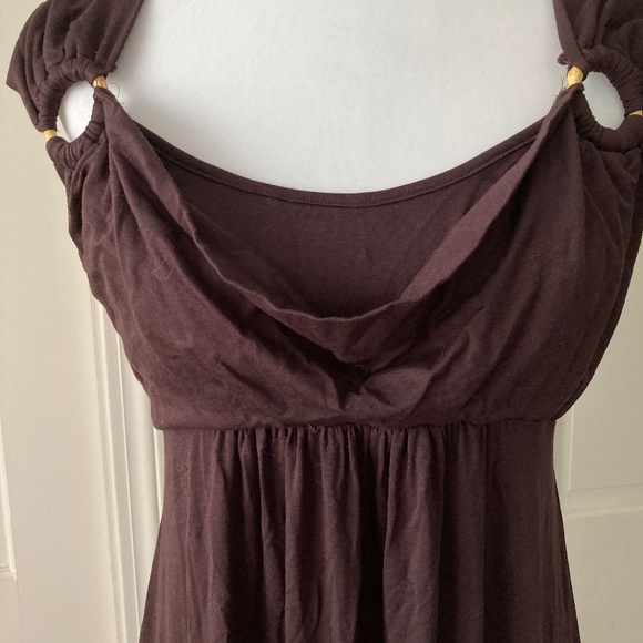 Woman Sleeveless Long Dress made in USA - Picture 2 of 6